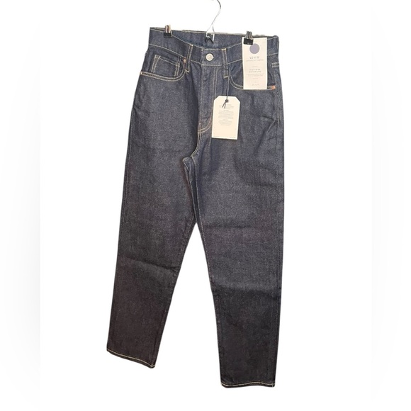 Levi's Japanese Selvedge High Rise Boyfriend Jeans - Picture 2 of 6